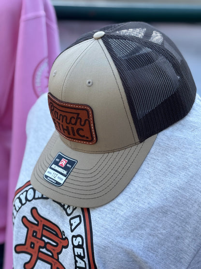 Leather Patch Hats